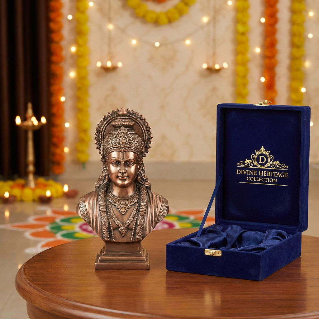 Diwali gifting from Saikou: handmade Indian statue, gift-boxed and hand-painted in Ahmedabad
