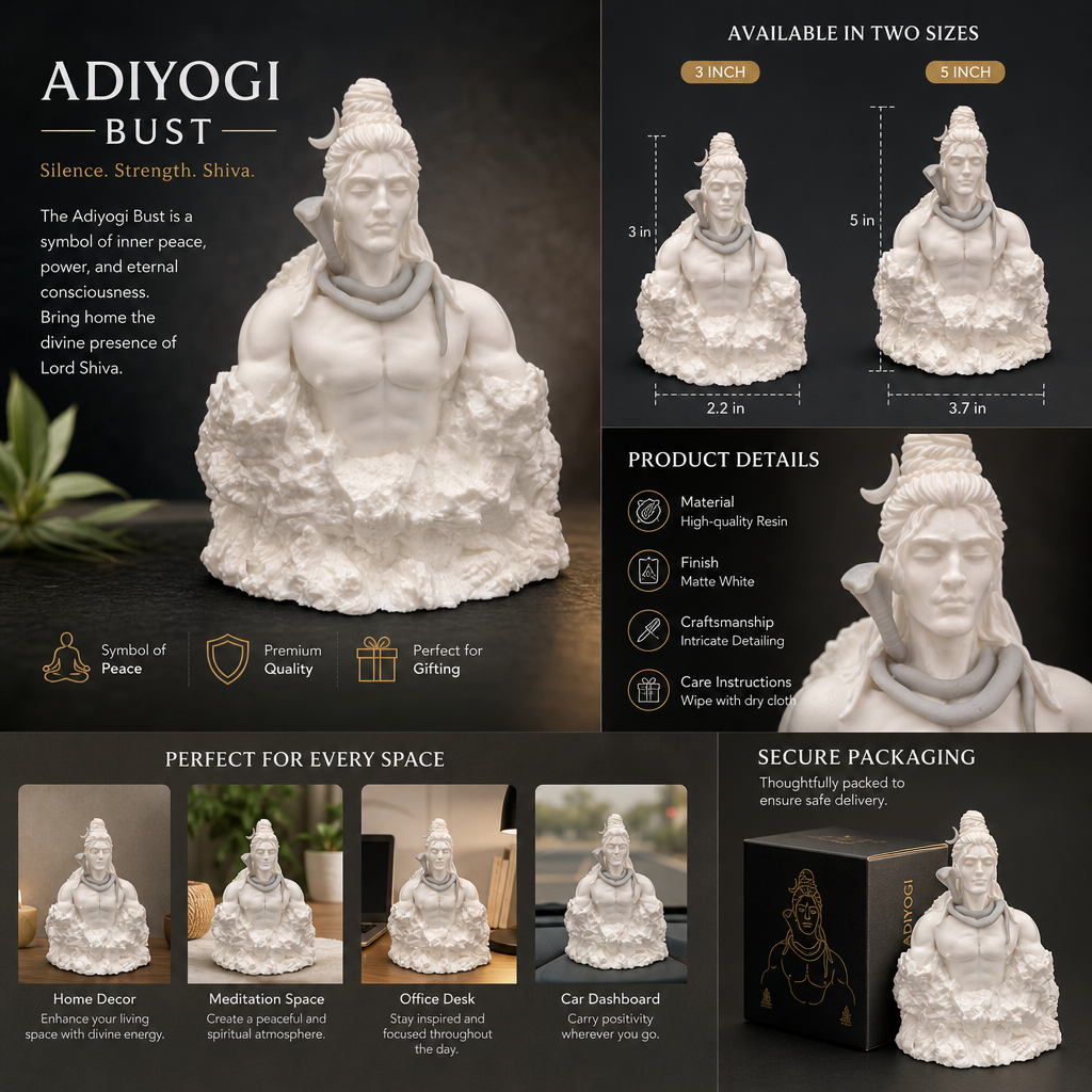 Adiyogi Bust